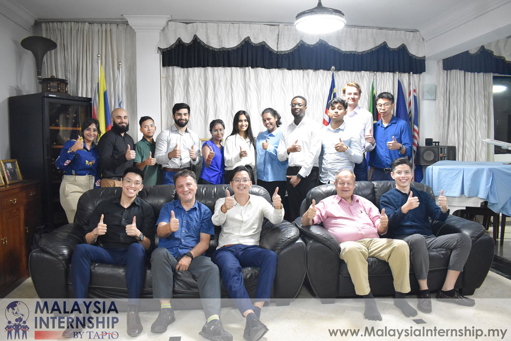 Leadership Club with Tapio interns and Dr Billy Choong